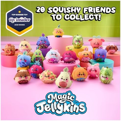 The full Series 1 lineup of twenty food-animal plush friends with the Toy Insider Top Summer Toy 2026 badge